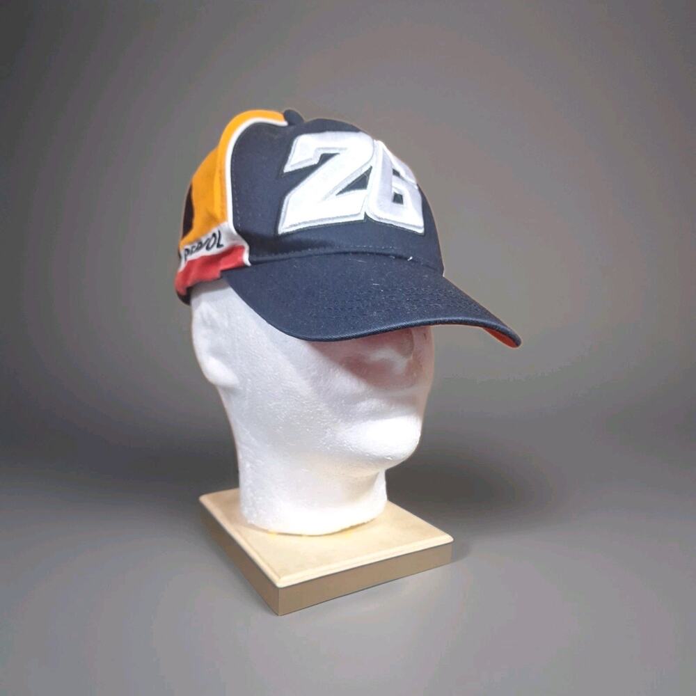 Dani Pedrosa Repsol #26 Honda Motorcycle Racing Moto GP Baseball Hat Bikercore
